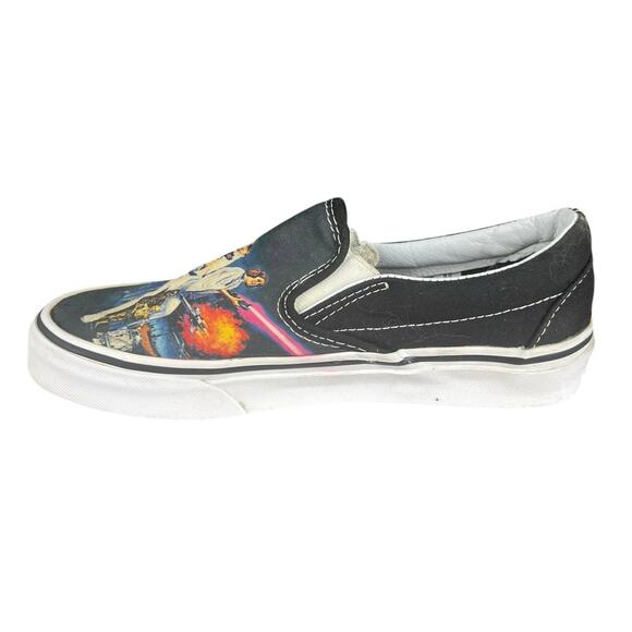Rare Limited Edition Vans Women’s Star Wars Slip On Sneaker Size US 6 - Picture 2 of 11